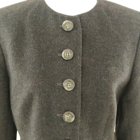 Vintage 90s Classic Jaeger Wool Blazer – UK12/US10 - Picture 3 of 7